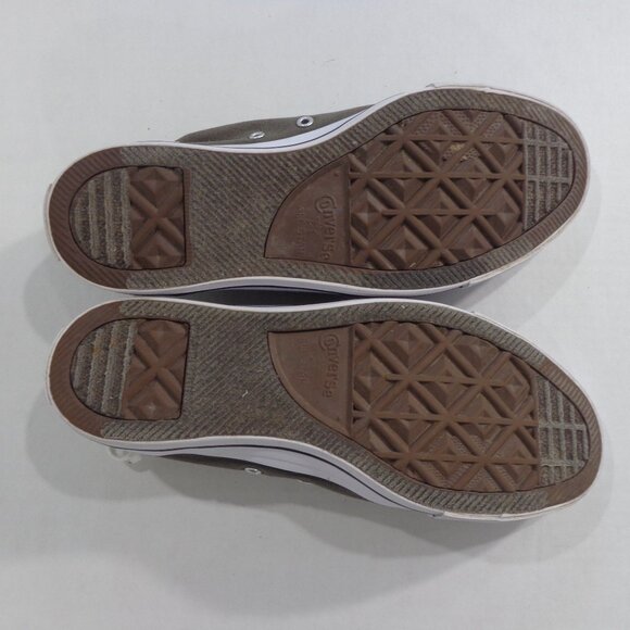 Converse Chuck Taylor All Stars Dark Gray Low Top Classic Size Mens 9 Womens 11‎ - Picture 7 of 7